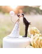 Figurine de mariage originale - Sujet pour pièce montée pas cher -  Figurine de gâteau de mariage